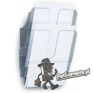 Pojemnik pionowy na dokumenty przezroczysty FLEXIPLUS A4 (2sztuki) 1709008400 DURABLE