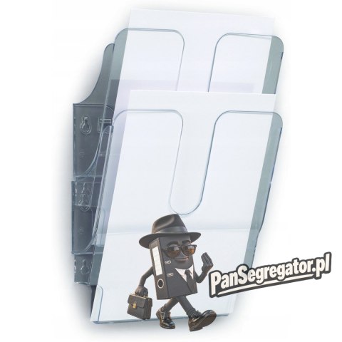 Pojemnik pionowy na dokumenty przezroczysty FLEXIPLUS A4 (2sztuki) 1709008400 DURABLE