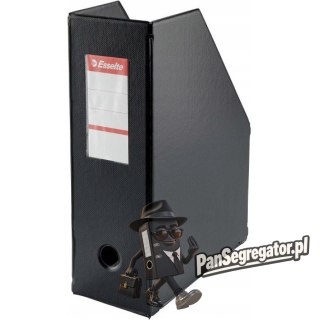 Pojemnik składany A4 100mm czarny ESSELTE PVC 56077