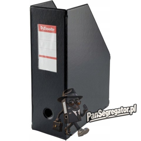 Pojemnik składany A4 100mm czarny ESSELTE PVC 56077