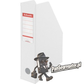 Pojemnik składany A4 70mm biały ESSELTE PVC 56000