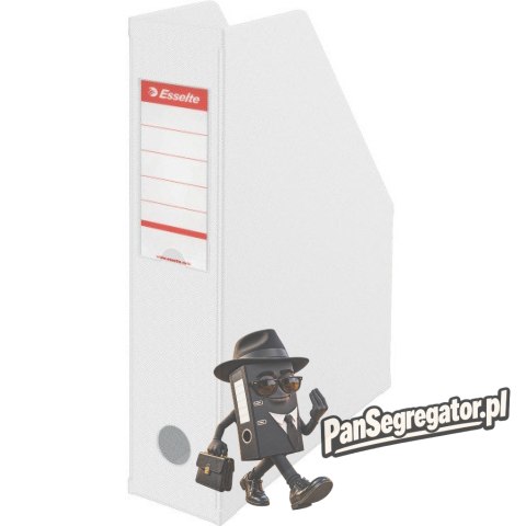 Pojemnik składany A4 70mm biały ESSELTE PVC 56000