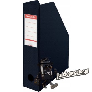 Pojemnik składany A4 70mm czarny ESSELTE PVC 56007