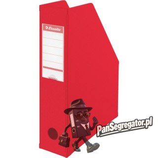 Pojemnik składany A4 70mm czerwony ESSELTE PVC 56003