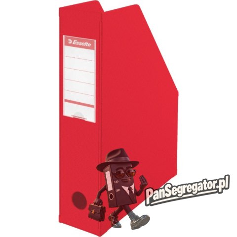 Pojemnik składany A4 70mm czerwony ESSELTE PVC 56003