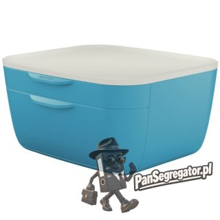 Pojemnik z szufladami Cosy, niebieski 53570061