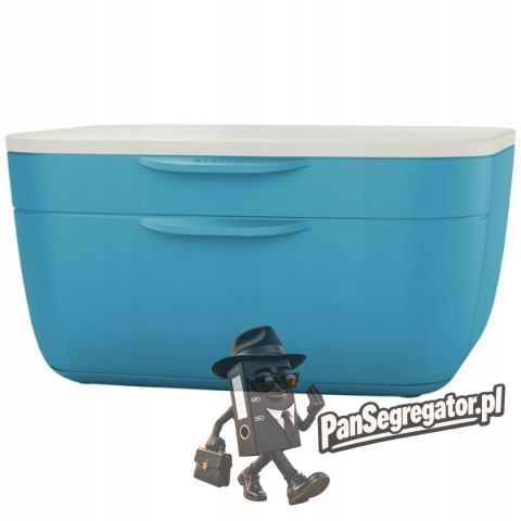 Pojemnik z szufladami Cosy, niebieski 53570061