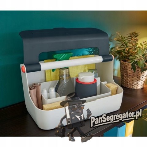 Pojemnik z uchwytem Leitz Cosy, szary 61250089