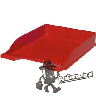 Półka kuweta na dokumenty COLORS czerwona 400050169 BANTEX