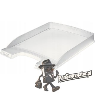 Półka na dokumenty LEITZ Plus Slim przezroczysty 52370003