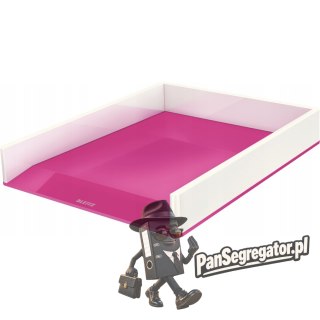 Półka na dokumenty LEITZ WOW dwukolorowa różowa 53611023