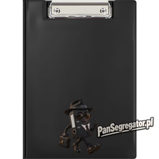 Teczka z klipem zamykana Clipboard A5 czarna KH-03-03 BIURFOL