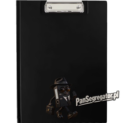 Teczka z klipsem na dokumenty Clipboard A4 czarna KH-04-03 BIURFOL