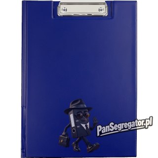Teczka z klipsem na dokumenty Clipboard A4 granatowa KH-04-02 BIURFOL
