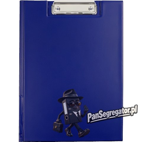 Teczka z klipsem na dokumenty Clipboard A4 granatowa KH-04-02 BIURFOL