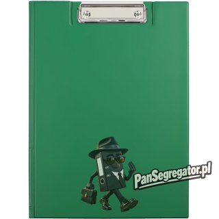Teczka z klipsem na dokumenty Clipboard A4 jasna zielona KH-04-06 BIURFOL