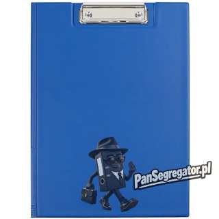Teczka z klipsem na dokumenty Clipboard A4 niebieska KH-04-01 BIURFOL