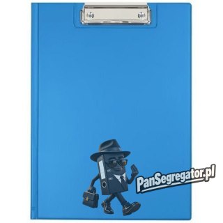 Teczka z klipsem na dokumenty Clipboard A4 niebieska KKL-04-06 BIURFOL