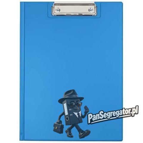Teczka z klipsem na dokumenty Clipboard A4 niebieska KKL-04-06 BIURFOL