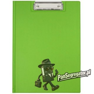 Teczka z klipsem na dokumenty Clipboard A4 zielona grass KKL-04-02 BIURFOL