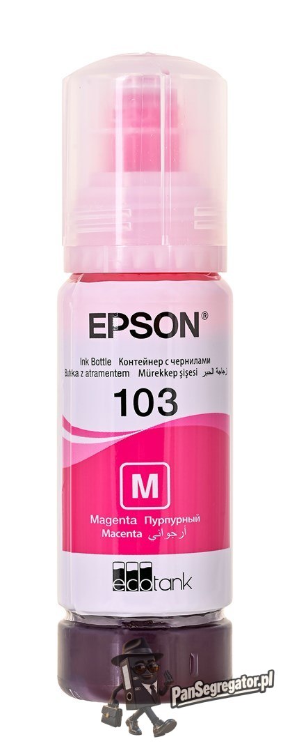 Tusz Epson C13T00S34A (oryginał 103; 65 ml; czerwony)