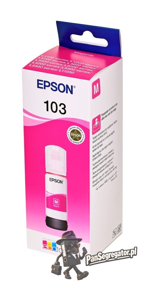 Tusz Epson C13T00S34A (oryginał 103; 65 ml; czerwony)