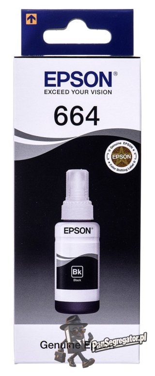 Tusz Epson C13T66414A (oryginał ; 70 ml; czarny)