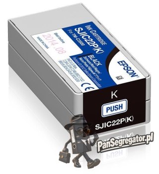 Tusz Epson do SJIC22P TM-C3500 BK