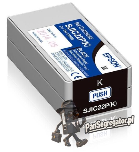 Tusz Epson do SJIC22P TM-C3500 BK