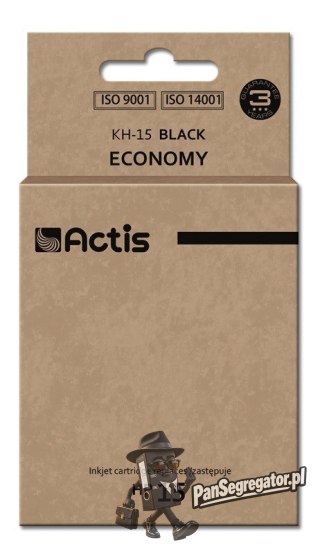 Actis KH-15 Tusz (zamiennik HP 15 C6615N; Standard; 44 ml; czarny)