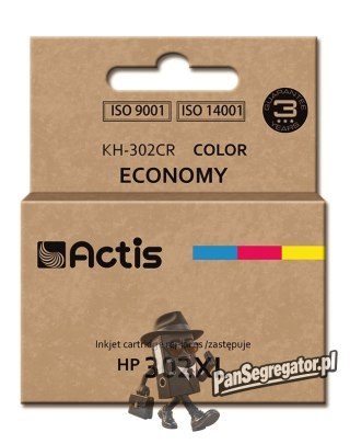 Actis KH-302CR Tusz (zamiennik HP 302XL F6U67AE; Premium; 21 ml; kolor)