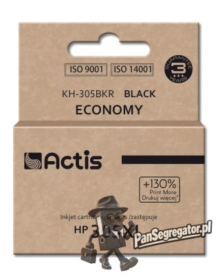 Actis KH-305BKR Tusz (zamiennik do HP 305XL 3YM62A; Standard; 20 ml; czarny)