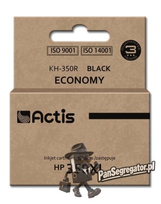 Actis KH-350R Tusz (zamiennik HP 350XL CB336EE; Standard; 35 ml; czarny)