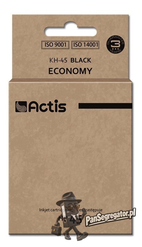 Actis KH-45 Tusz (zamiennik HP 45 51645A; Standard; 44 ml; czarny)