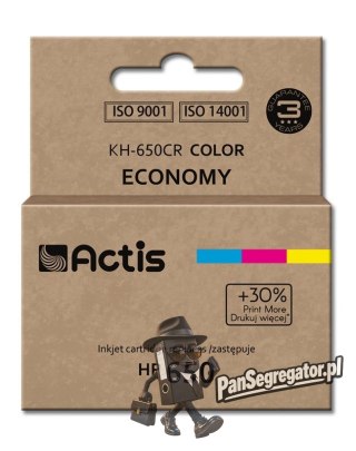 Actis KH-650CR Tusz (zamiennik HP 650 CZ102AE; Standard; 9 ml; kolor)