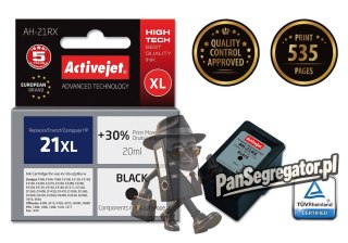 Activejet AH-21RX Tusz (zamiennik HP 21XL C9351A; Premium; 20 ml; czarny)