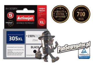 Activejet AH-305BRX Tusz (zamiennik HP 305 XL 3YM62AE; Premium; 20 ml; czarny)