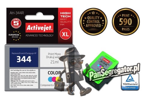 Activejet AH-344R Tusz (zamiennik HP 344 C9363EE; Premium; 21 ml; kolor)