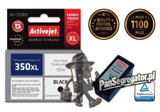 Activejet AH-350RX Tusz (zamiennik HP 350XL CB336EE; Premium; 35 ml; czarny)