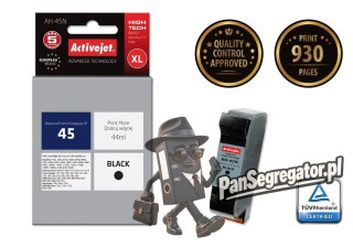 Activejet AH-45N Tusz (zamiennik HP 45 51645A; Supreme; 44 ml; czarny)