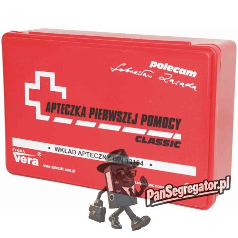Apteczka pierwszej pomocy VERA DIN13164 w pudełku