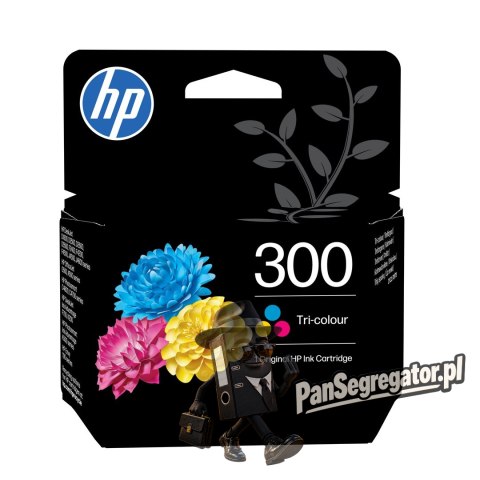 HP 300 oryginalny wkład atramentowy trójkolorowy