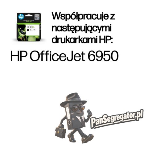 HP Oryginalny czarny wkład atramentowy 903XL