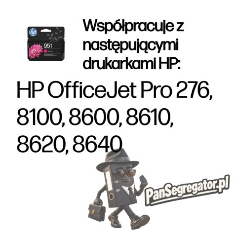 HP Oryginalny, purpurowy wkład atramentowy 951