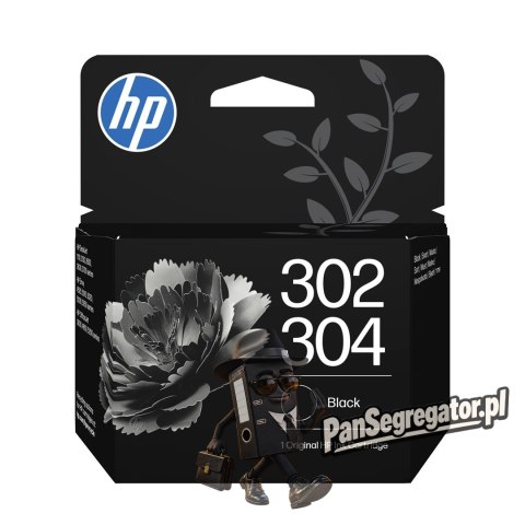 HP Zestaw 2 trójkolorowych/czarnych tuszów 302/304