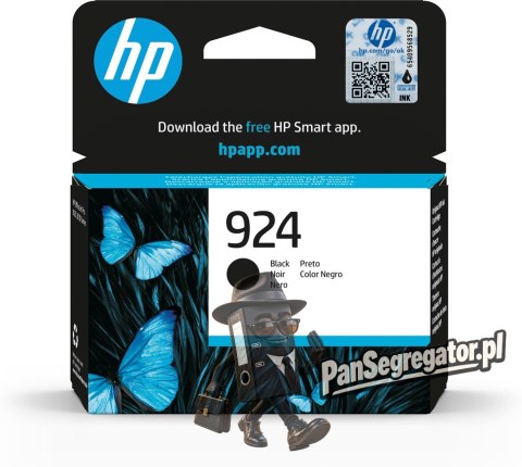HP oryginalny Tusz nr 924 4K0U6NE Black