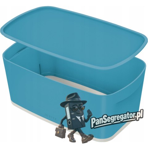 MyBox Cosy mały pojemnik z pokrywką niebieski 52630061 LEITZ