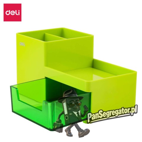 Organizer na biurko RIO zielony Z25150 DELI