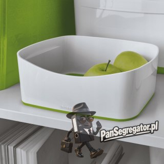 Pojemnik bez pokrywki MyBox, biało-zielony 52571054