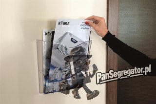 Prezenter ścienny na foldery A4 601281 ARGO